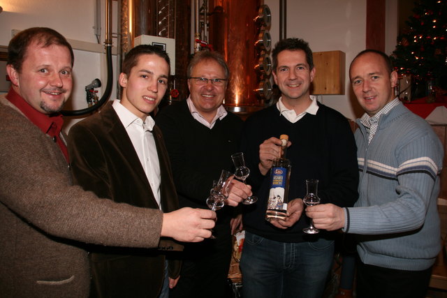 Matschgerer-Obmann Thomas Stöckl, GR Philipp Gaugl, NR Hermann Gahr, Arno Pauli, Peter Gamper