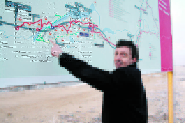 Der Bau der Drauquerung steht auf dem Plan! ÖBB-Projektleiter Klaus Berger versichert sorgfältigen Umgang mit der Natur