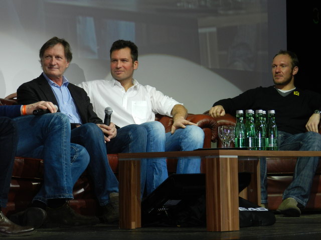 Franz Klammer, Hannes Trinkl und Hermann Maier