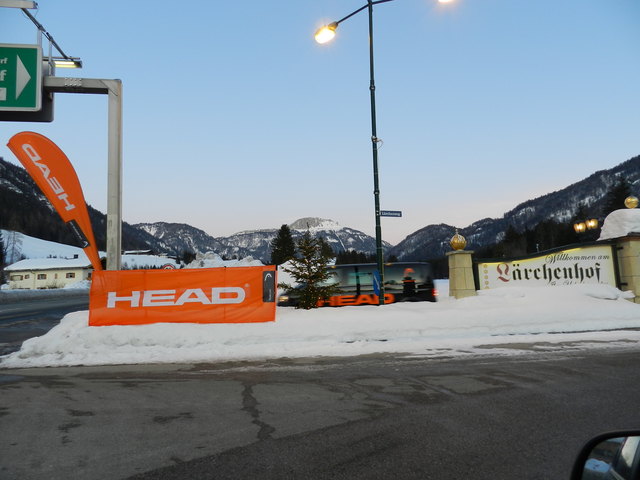 Die Firma Head war vom 18.-20. Jänner 2012 im 5-Sterne-Hotel "Der Lärchenhof" in Erpfendor zu Gast