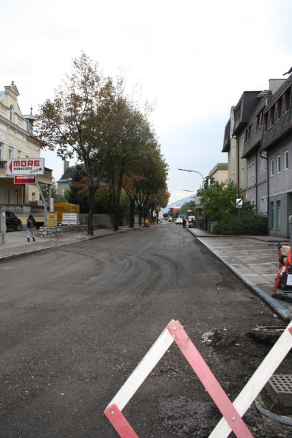 2011 wurde mit der großen Sanierungsoffensive der Spittaler Straßen – hier die Koschatstraße – begonnen. Heuer geht es weiter