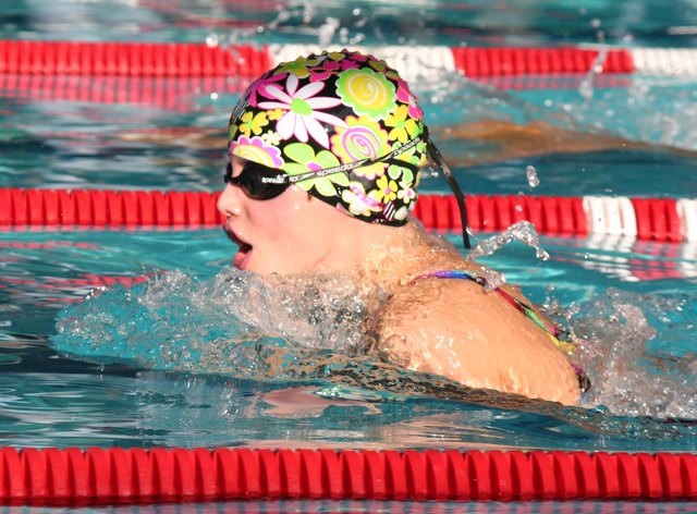 Franziska Ruttenstock stellte gleich beim ersten Wettkampf im neuen Jahr ihre Klasse unter Beweis. Die Vöcklabruckerin steigerte sich in allen 100-m-Bewerben. | Foto: Schwimmverein Vöcklabruck