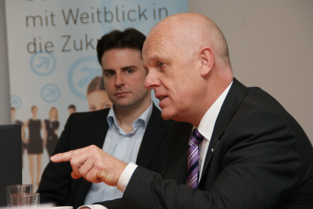 „Ich bewundere jeden Gründer, der den Sprung ins kalte Wasser  wagt“, so WKO-Bezirksstellenleiter Klaus Berer.