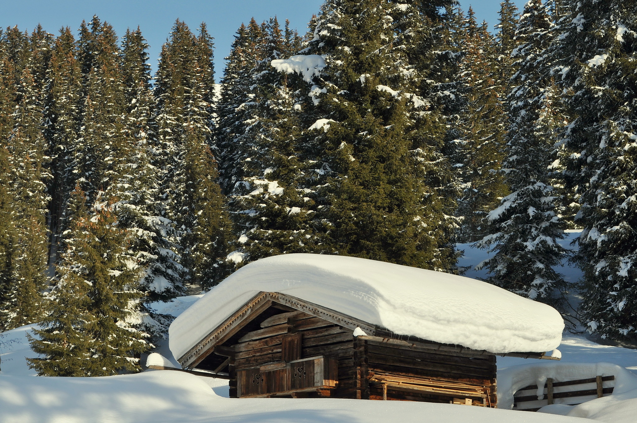 Winter am Pankrazberg und in Hochfügen Schwaz