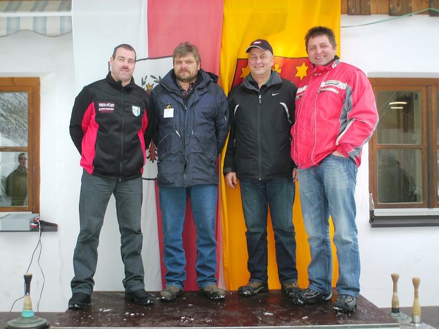 Die Bezirkmeister 2012  ESV Erpfendorf II  vl. Wörgötter Andi, Lechner Georg, Ehleben Stefan, Lechner Josef