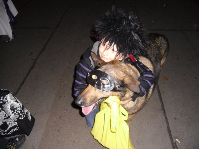 kein schritt ohne meinen hund....