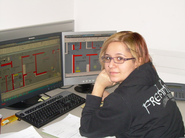 Sophie Grünzweil lernt Technische Zeichnerin. | Foto: M-TEC