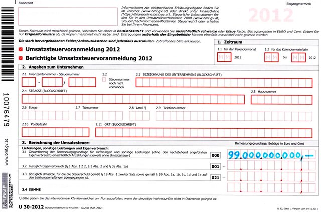 In diesen Zeiten, ändern sich auch die Sitten!! Die neue Umsatzsteuervoranmeldung