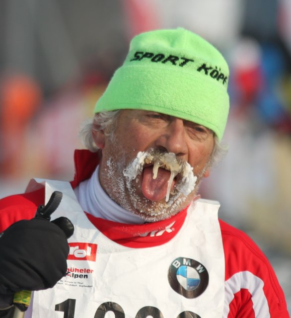 Kaltes Souvenier: jedem sein persönlicher Eiszapfen