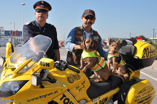 Max&Moritz sind Crew-Mitglieder der Toy-Run