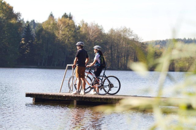 Für die Landesausstellung wurden die beschilderten Radwege im Bezirk großzügig erweitert. | Foto: Seelentium
