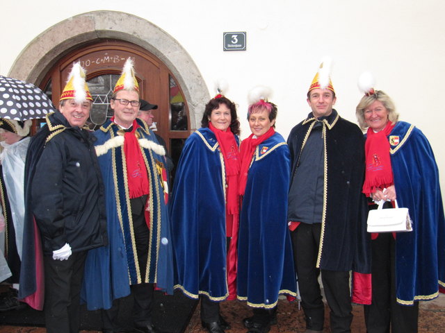 Eintreffen der Prinzen Suite