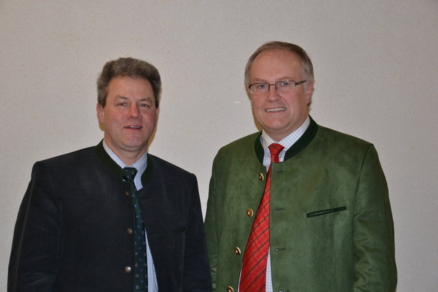 Präsident Franz Reisecker (r.) und Vizepräsident Karl Grabmayr. | Foto: LK OÖ