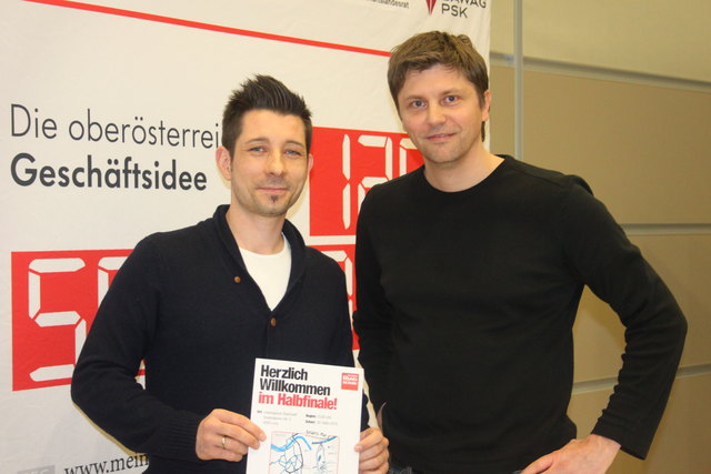 Christian Derwein und sein Kollege Sondor Herramaof erfanden ein App für Musik- und Eventbegeisterte. Die beiden konnten mit ihrer Idee die Jury überzeugen und kamen eine Runde weiter.