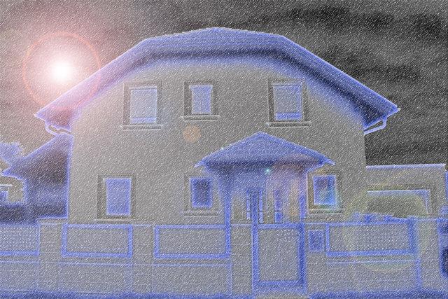 Lassen Sie die Kälte draußen