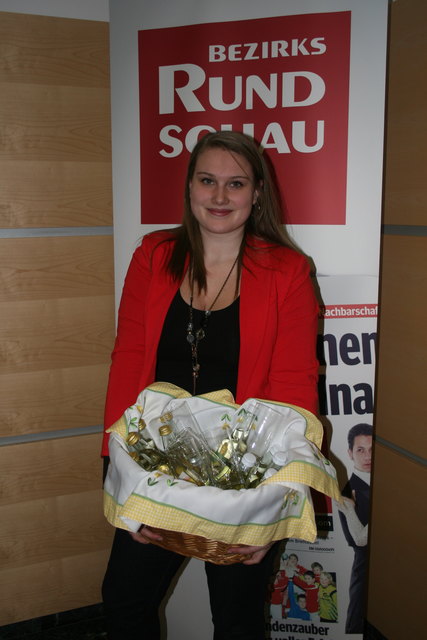 Christina Vögerl aus Windischgarsten entwickelte ein regionales Wellnessgetränk.