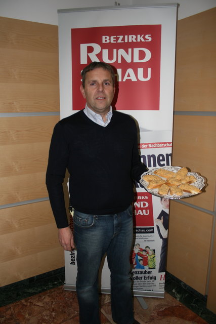 Erwin Fakta aus Niederneukirchen versuchte sein Glück mit einem „neuen“ Brotaufstrich.