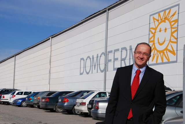 Domoferm-Geschäftsführer Guido Felix: „Die Arbeitsplätze in Gänserndorf sind gesichert.“