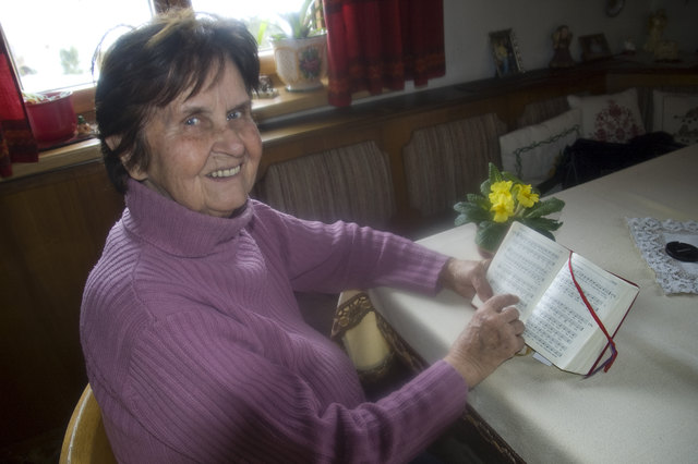 Note für Note geschrieben hat Maria Berger für das erste Gotteslob Anfang der 1950er Jahre.