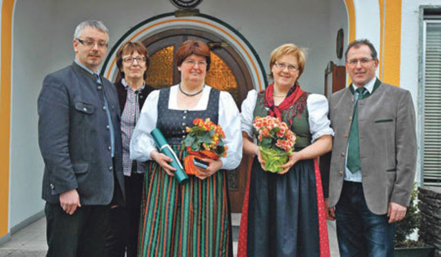 Zum Tag der Landfrau kam auch die steirische Landesbäuerin Auguste Maier (2.v.r.) nach Großwilfersdorf.