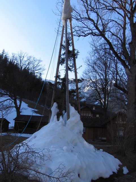 Eiskletterturm in Altenberg!