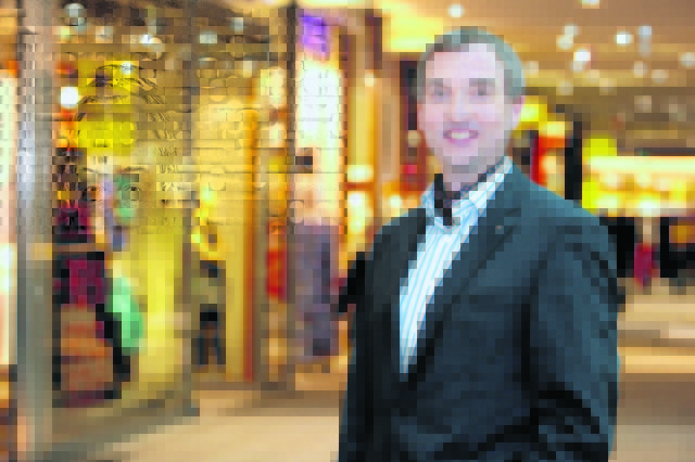 Der Center-Manager, Richard Oswald hat mit seinem „Baby“ noch viel vor