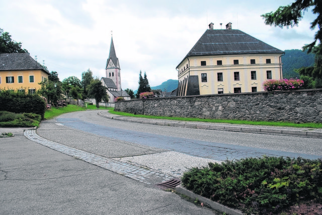 Die komplette Ortsdurchfahrt in Keutschach wird ab Herbst saniert und zur „Wandermeile“ umfunktioniert