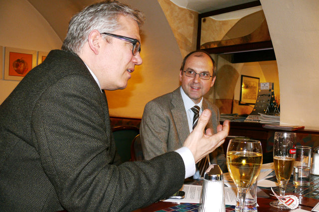 Der Direktor der Wirtschaftskammer Thomas Spann war in der Vorwoche im Bezirk Weiz unterwegs.