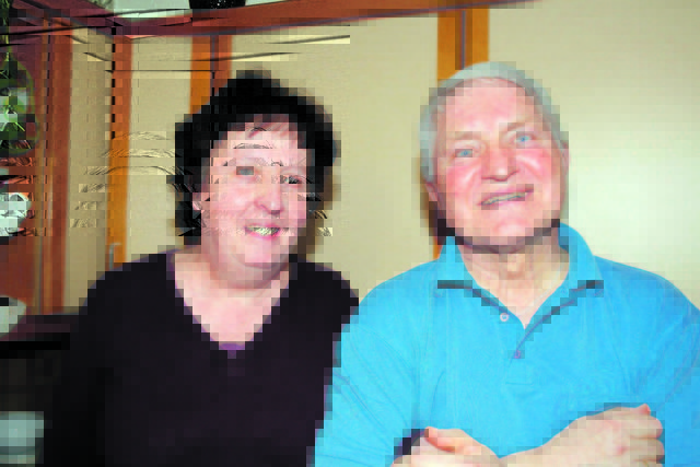 Ein eingespieltes Team: Johann Prilasnig mit seiner Frau Sophie bei der Feier zu seinem 70. Geburtstag