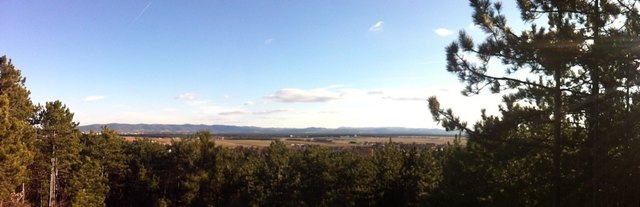 Blick vom Blumberg Richtung Rosalia