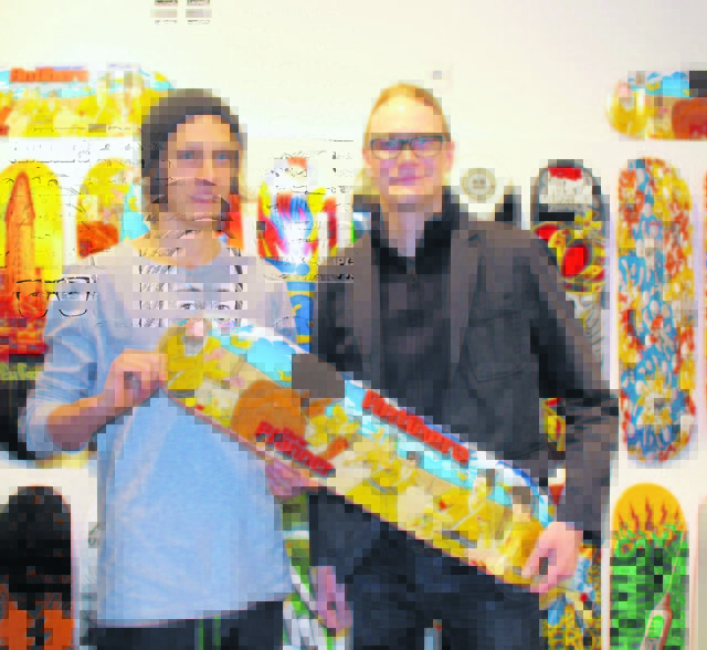 Gebündelte Kraft für die Skater-Szene in Spittal: Eventorganisator Georg Paier (l.) mit Michi Paier, der die Garage zur Verfügung stellt
