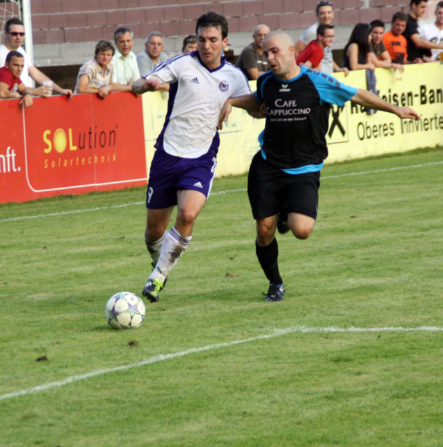 Spannende Derbys – wie das Spiel Eggelsberg vs. Pontigon im Vorjahr – warten auf die BezirkRundschauLiga-Fans.