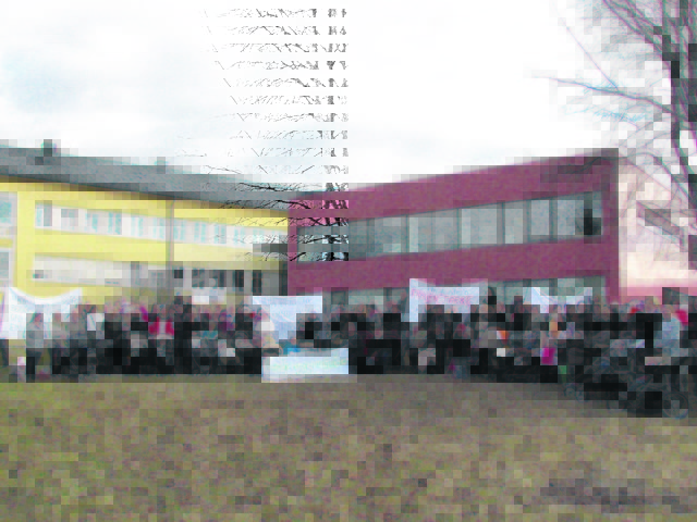 Am Montag gab es eine Demonstration für die Erhaltung der Gebärstation in Wagna. Fischer