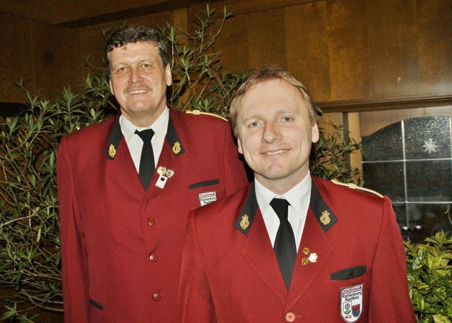 Bez-Obmann Otto Hauser, Bez-Kapellmeister Gerhard Guggenbichler