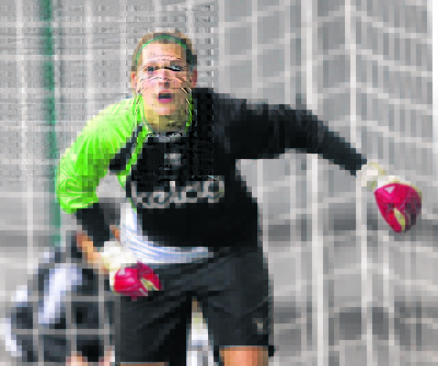 FC St. Veit Kärnten-Torfrau Anna Kristler bringt stets ihre Leistung und zählt zu den erfahrensten Spielerinnen des Teams