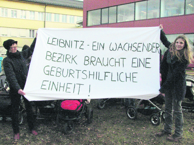 Zur ersten Kinderwageninitiative für den Erhalt der Gebärstation Wagna wurde in der Vorwoche aufgerufen. Fischer