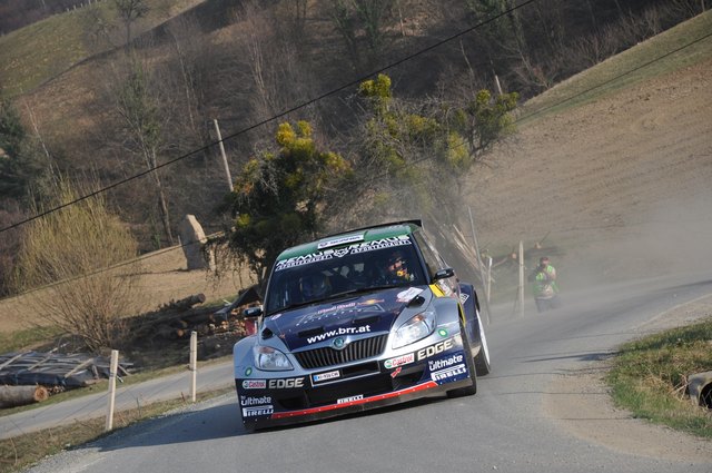 Raimunf Baumschlager gewann die Rebenland Rallye