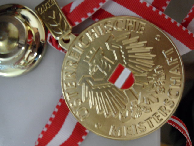 "Meine" erste Goldmedaille