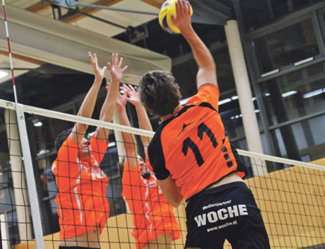 Heiße Netzfights waren bei den Vulkanland-Volleys gegen Kindberg angesagt. Die Kraft sollte nicht ausreichen.