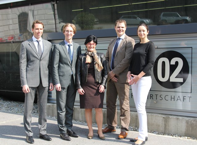 Mag. Andreas Michelitsch, BA; Mag. Klaus Gaedke, StB (Gaedke & Partner); WP/StB Mag. Michaela Christiner (Landespräsidentin KWT Steiermark, Bertl·Fattinger & Partner), Prof.(FH) Mag. Peter Meiregger, StB (CAMPUS 02), Mag. Katharina Waltl (CAMPUS 02)