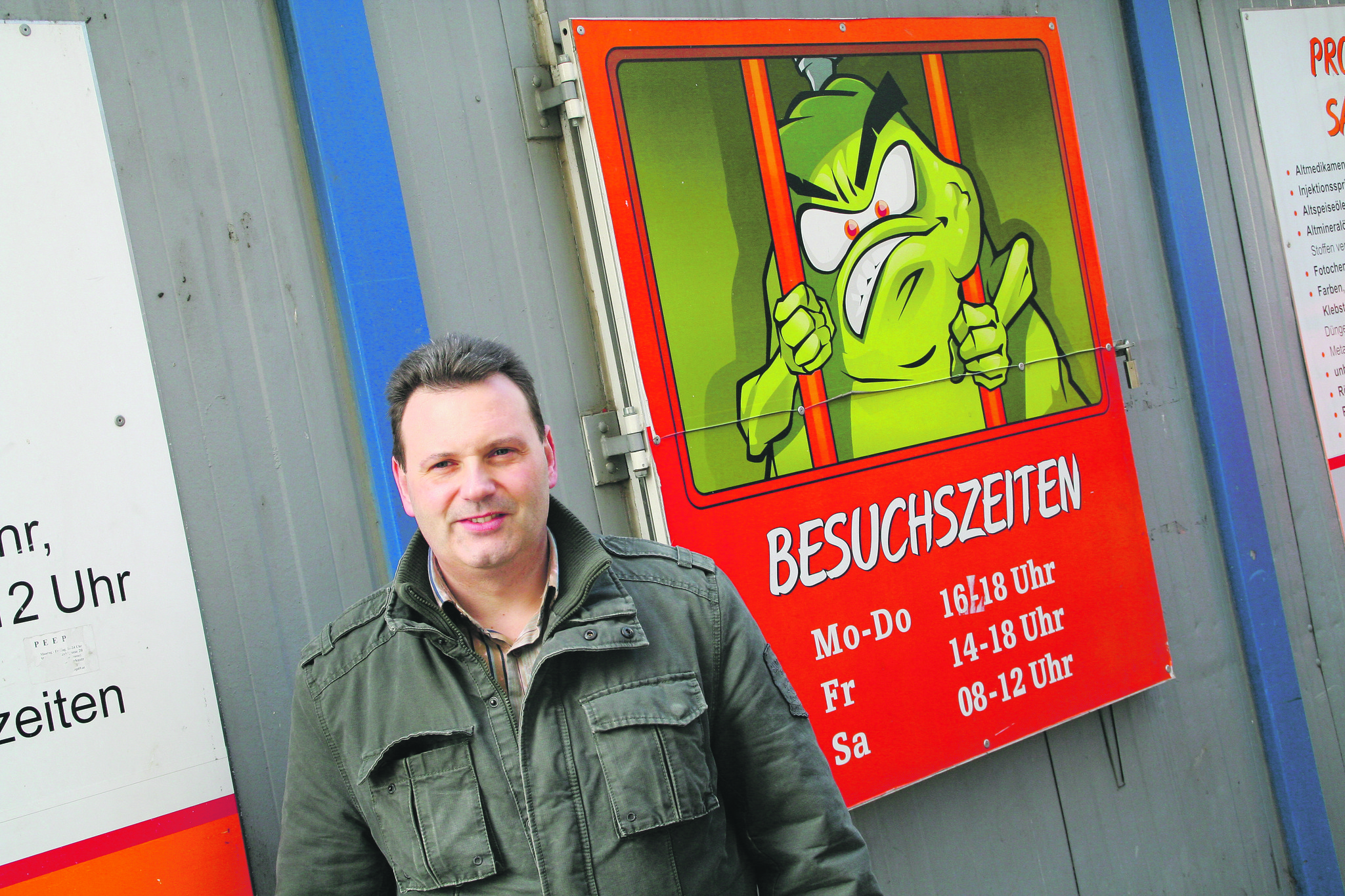 VictorAdlerMarkt Probleme mit dem Sondermüll Favoriten