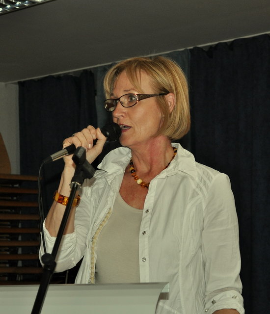 Dipl Päd Viktoria Müller, Obfrau des Obst-und Gartenbauvereines Fügen / Umgebung