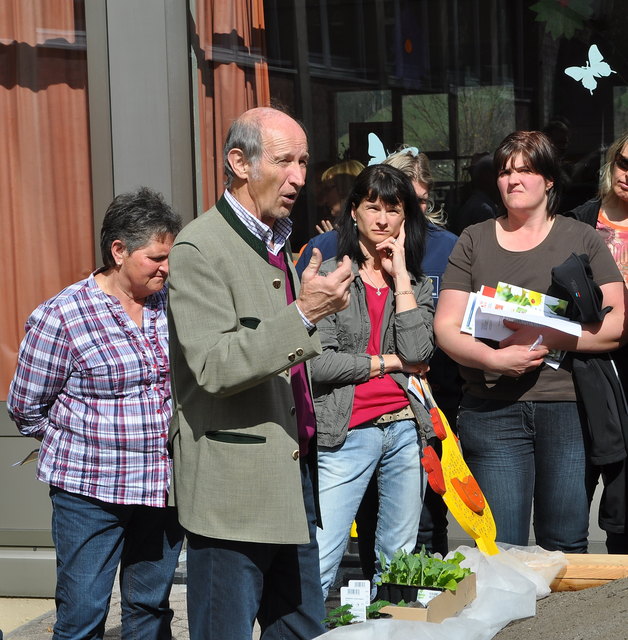 Rupert Mayr, ein über die Landesgrenzen Tirols hinaus bekannter Gartenfachmann