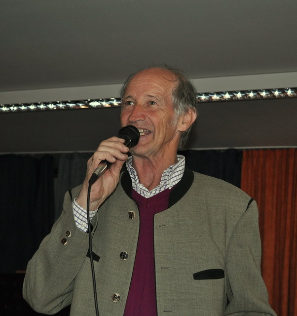 Rupert Mayr, Landesobmann der Tiroler Gartenbauvereine bei seinem Impulsreferat