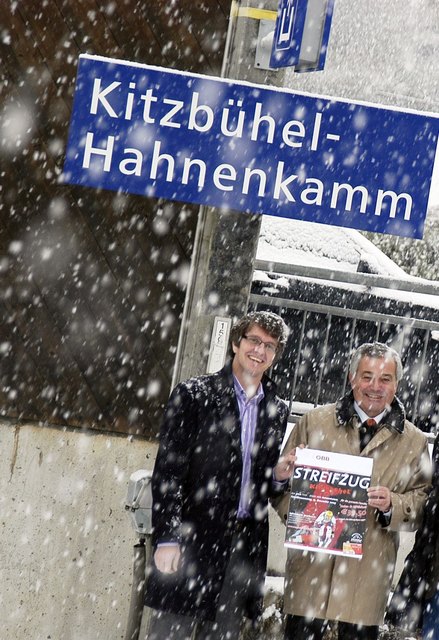 ÖBB Regionalleiter Alexander Jug und Josef Burger von den Kitzbüheler Bergbahnen (v. li.). | Foto: ÖBB