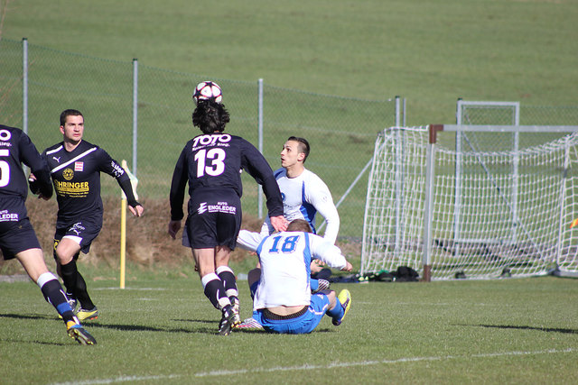 Unsanft am Boden landete der TSV St. Georgen/G. beim 1:2 in Putzleinsdorf. Die erste Pleite nach vier Siegen und einem Remis. | Foto: illmer