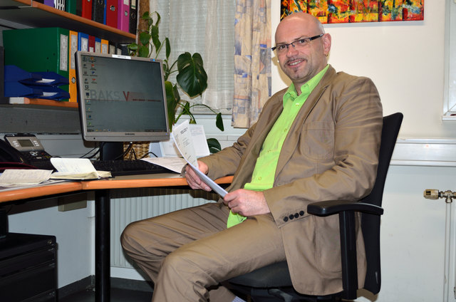 Franz Stiefsohn bei der Arbeit – für seine Leistungen wurde der Polizist mit dem 133er-Award ausgezeichnet.