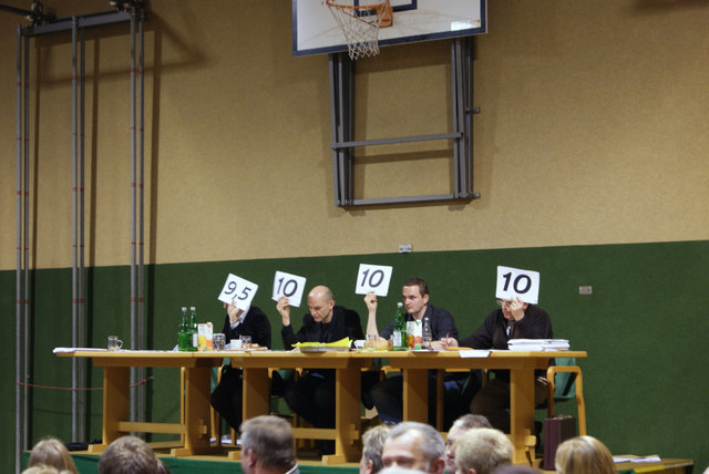 Tolle Wertung für den MV Steinbach-Grünburg in der Leistungsstufe C beim Konzertwertungsspiel 2012 in Ternberg | Foto: OÖBV Steyr