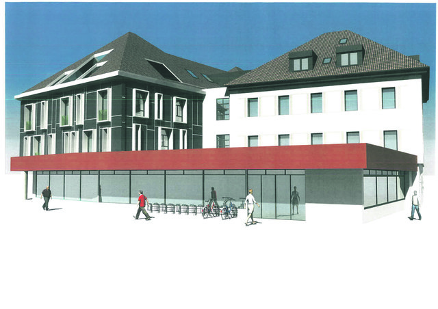 Das neue "Wellmed"-Gesundheitszentrum wertet den Ortskern weiter auf. Die Eröffnung folgt im Herbst 2012. | Foto: F. Falch