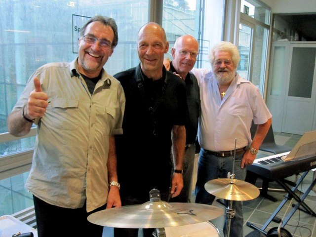 Die "Evergreens": Walter Nolz, Albert Angerer, Reinhard Schader und Willi Hubner. | Foto: privat